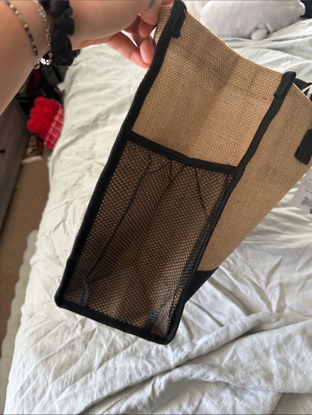 Woven A tote - Picture 2 of 5